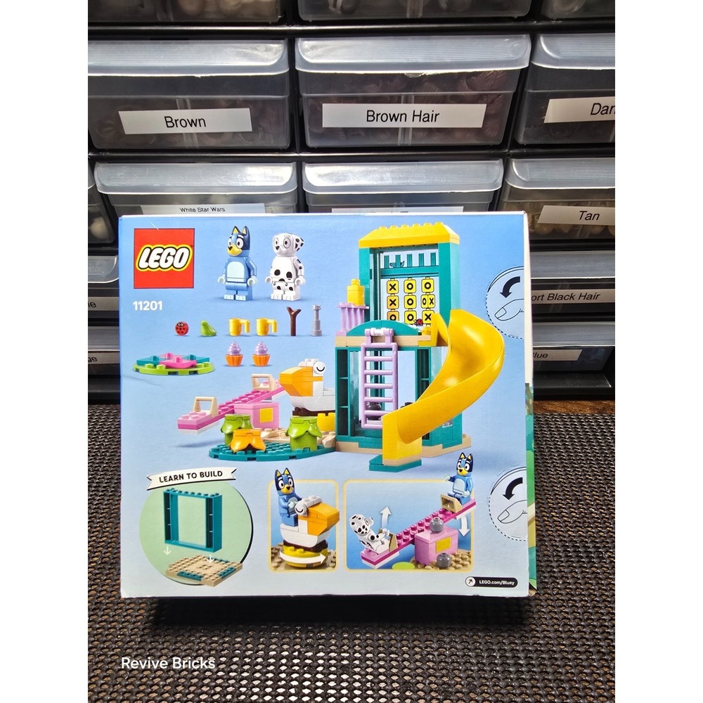 LEGO Bluey Playground Fun with Bluey and Chloe Building Set 11201 Brand New Seal - Picture 2 of 6